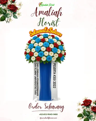 Standing Flower di Rumah Duka Thiong Ting Semarang